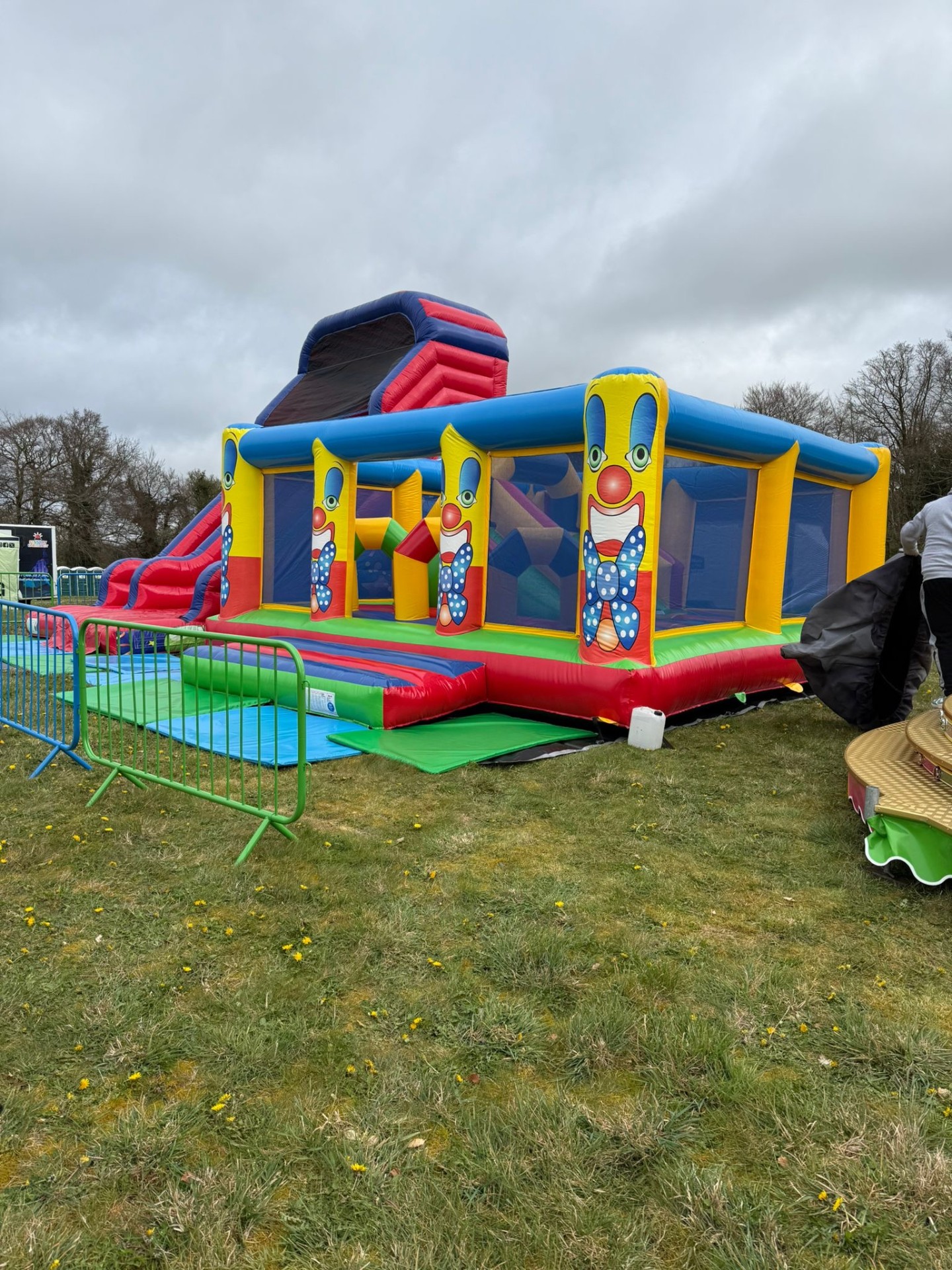 Inflatable obstacle course