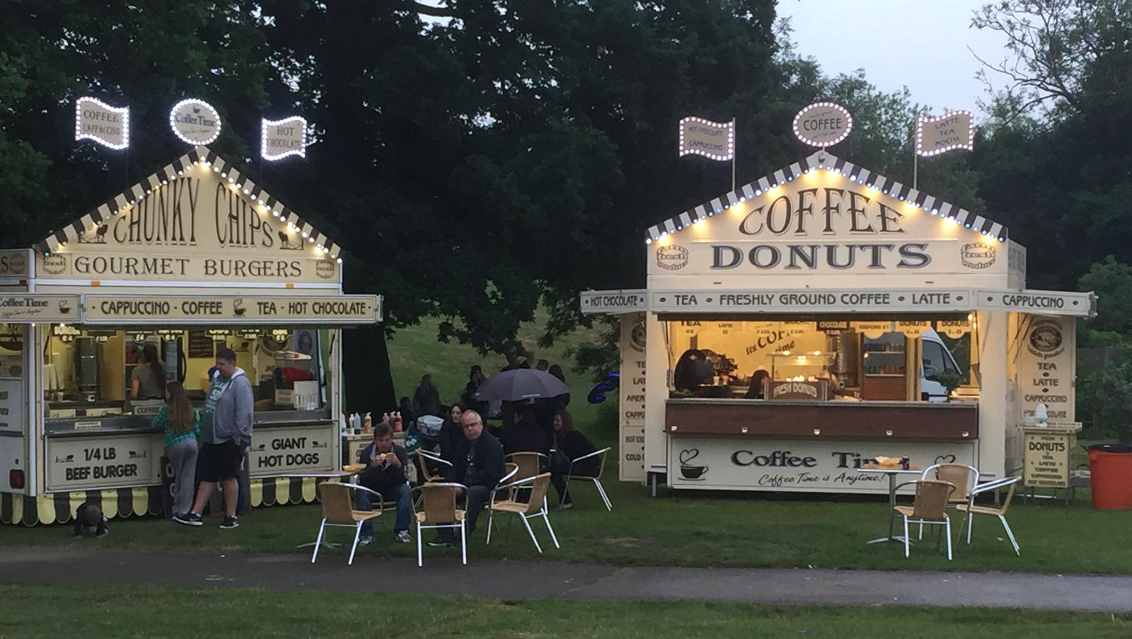 Burger & Chips Stall