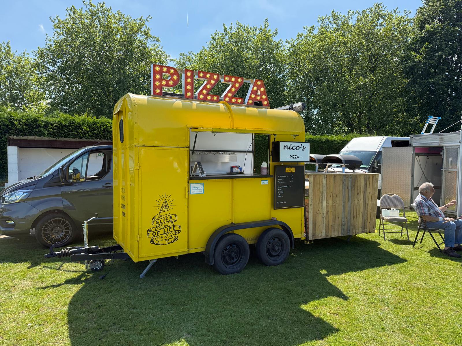 Wood-Fired Pizza Van